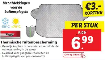 Lidl Thermische ruitenbescherming aanbieding