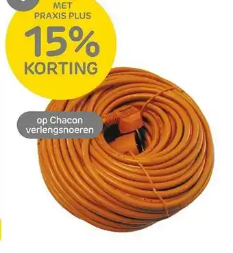 Praxis Op chacon verlengsnoeren aanbieding