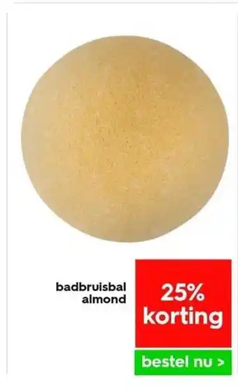 HEMA Badbruisbal almond aanbieding