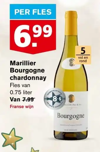 Hoogvliet Marillier bourgogne chardonnay aanbieding