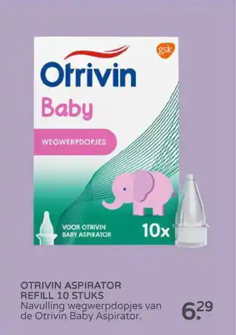 Prenatal Otrivin aspirator refill 10 stuks aanbieding