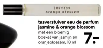 HEMA Tasverstuiver eau de parfum jasmine & orange blossom 10ml aanbieding