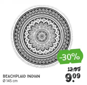 Xenos Beachplaid Indian 145 cm aanbieding