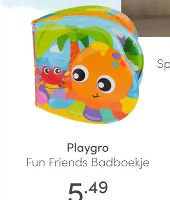 Baby & Tiener Playgro Fun Friends Badboekje aanbieding