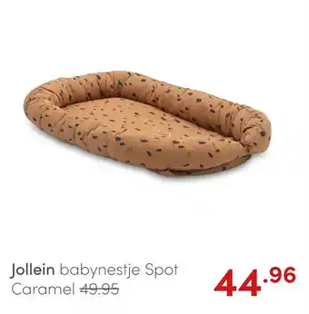 Baby & Tiener Jollein babynestje Spot Caramel aanbieding