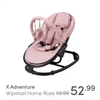 Baby & Tiener X Adventure Wipstoel Home Roze aanbieding