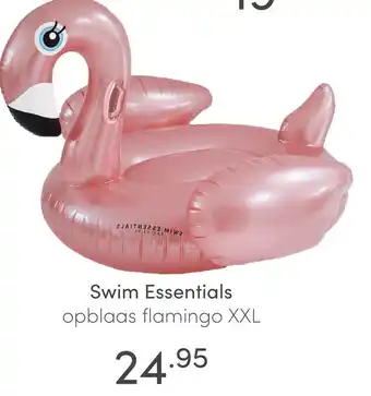 Baby & Tiener Swim Essentials opblaas flamingo XXL aanbieding