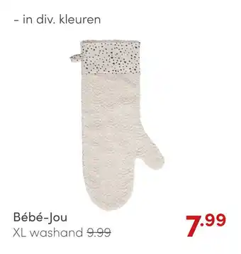 Baby & Tiener Bébé-Jou XL washand aanbieding