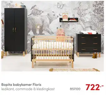 Baby & Tiener Bopita babykamer Floris aanbieding