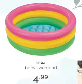 Baby & Tiener Intex baby zwembad aanbieding