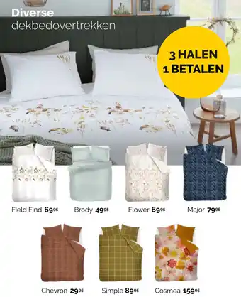 Beter Bed Diverse dekbedovertrekken aanbieding