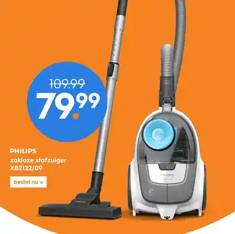 Blokker PHILIPS zakloze stofzuiger aanbieding