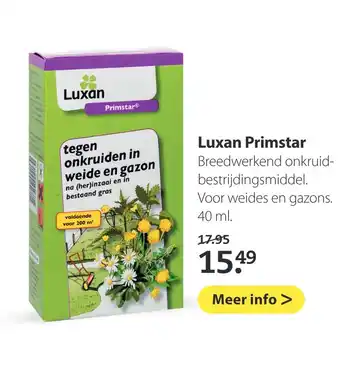 Boerenbond Luxan Primstar aanbieding