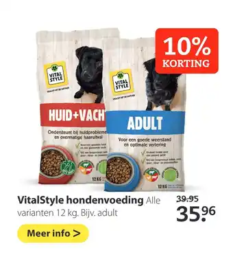 Boerenbond VitalStyle hondenvoeding aanbieding