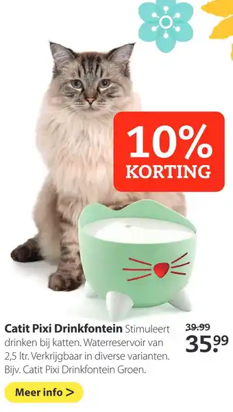 Boerenbond Catit Pixi Drinkfontein aanbieding