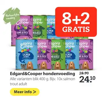 Boerenbond Edgard&Cooper hondenvoeding aanbieding