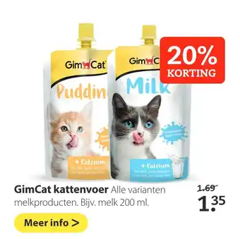 Boerenbond GimCat kattenvoer aanbieding