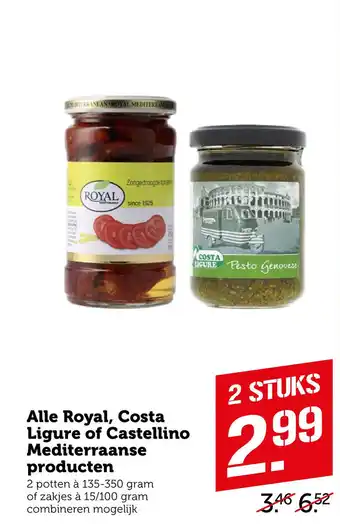 Coop Alle Royal, Costa Ligure of Castellino aanbieding