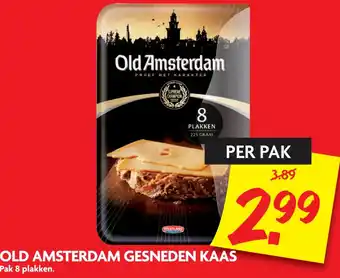 Dekamarkt Old amsterdam gesneden kaas aanbieding