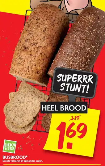 Dekamarkt Busbrood aanbieding