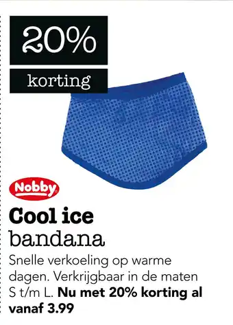 Dierspecialist Cool ice bandana aanbieding