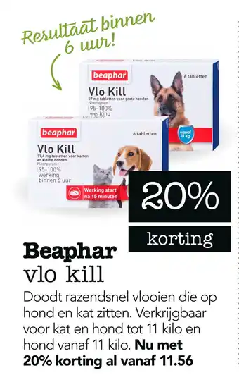 Dierspecialist Beaphar vlo kill aanbieding