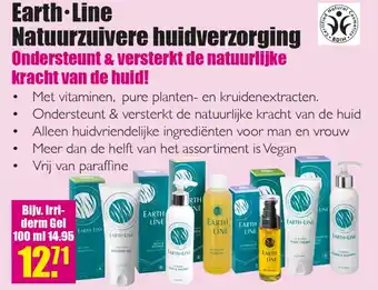 Gezond & Wel Earth-Line Natuurzuivere huidverzorging aanbieding