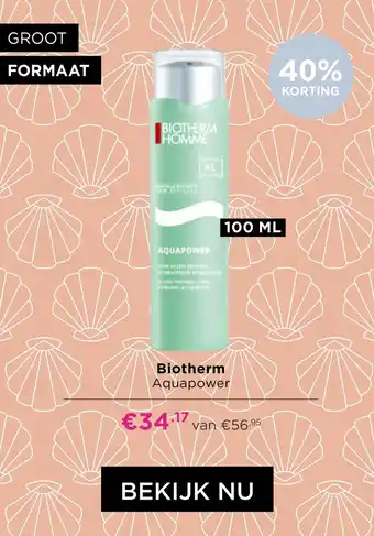ICI Paris XL Biotherm Aquapower aanbieding