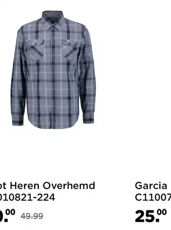 Jeans Centre Pilot Heren Overhemd  PP010821-224 aanbieding