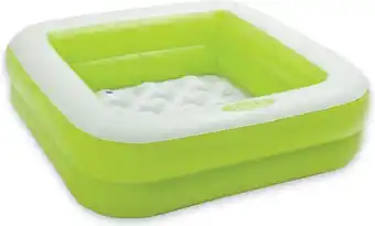 Bol.com Intex kinderzwembad groen - 85x85x23cm aanbieding