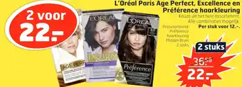 Trekpleister L'Oréal Paris Age Perfect, Excellence aanbieding