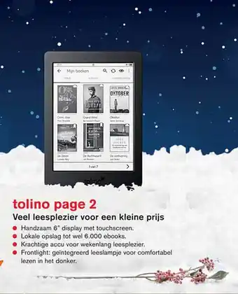 Libris Tolino page 2 aanbieding