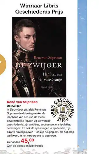 Libris René van stipriaan - de zwijger aanbieding