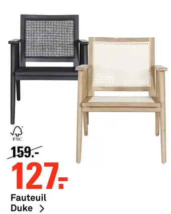 Karwei Fauteuil Duke > aanbieding