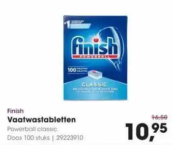 HANOS Finish vaatwastabletten powerball classic aanbieding