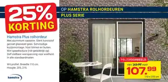 Kluswijs Op hamstra rolhordeuren plus serie aanbieding