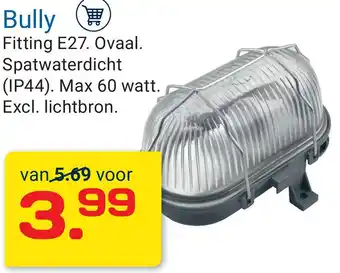 Kluswijs Bully aanbieding