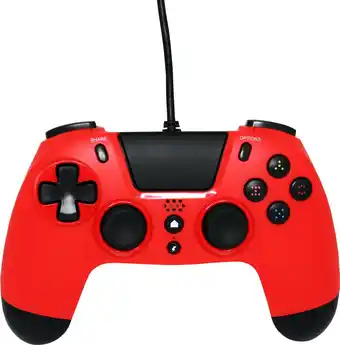 Bol.com Gioteck - vx4 premium bedrade controller - rood... aanbieding
