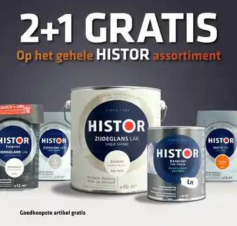 De voordeelmarkt Het Gehele Histor Assortiment aanbieding