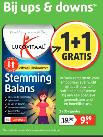 Lucovitaal Stemming Balans aanbieding