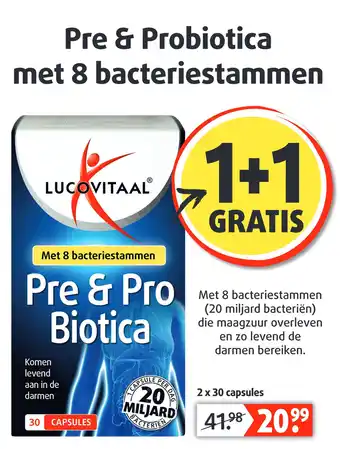 Lucovitaal Pre & Probiotica aanbieding