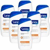 Bol.com 6x sanex douchegel dermo sensitive 500 ml aanbieding