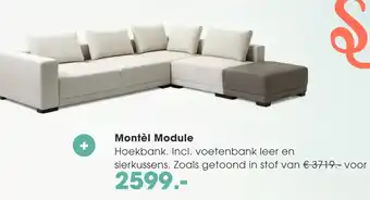 Montel Montèl Module Hoekbank aanbieding