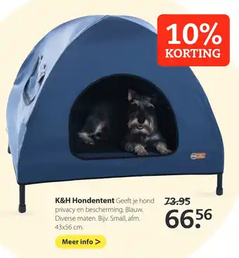 Pets Place K&H Hondentent aanbieding