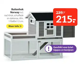 Pets Place Buitenhok Norway aanbieding