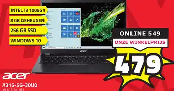 BoXXer acer A315-56-30UO aanbieding