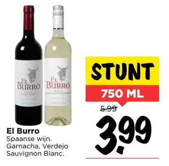 Vomar Voordeelmarkt El Burro 750ml aanbieding