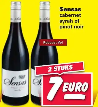 Nettorama Sensas cabernet syrah of pinot noir aanbieding