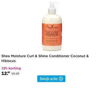 Plein.nl Shea Moisture Curl & Shine aanbieding