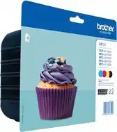 EP Brother lc-123 value bp ink aanbieding